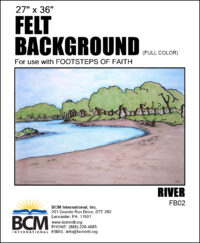 River - Felt Background (Full Color)