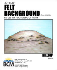 Hilltop - Felt Background (Full Color)
