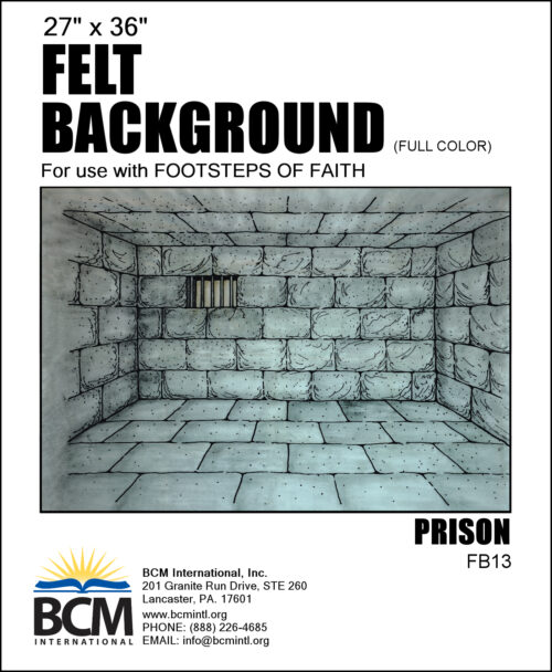 Prison - Felt Background (Full Color)