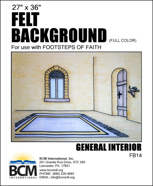 General Interior - Felt Background (Full Color)