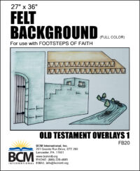 Old Testament Overlays 1- Felt Background (Full Color)