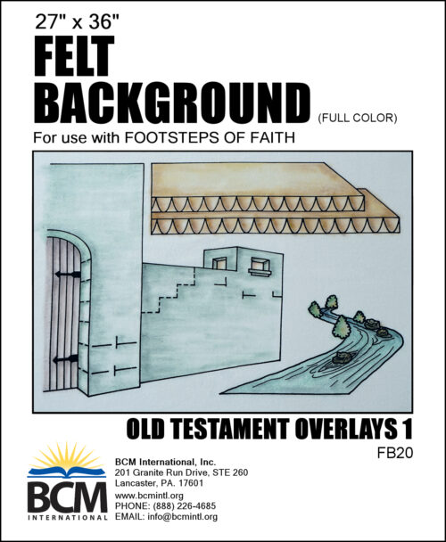 Old Testament Overlays 1- Felt Background (Full Color)