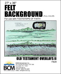 Old Testament Overlays 2 - Felt Background (Full Color)