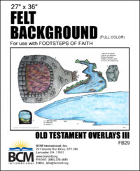 Old Testament Overlays 3 - Felt Background (Full Color)