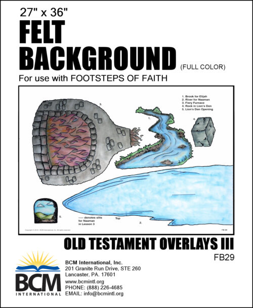 Old Testament Overlays 3 - Felt Background (Full Color)