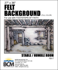 Stable/Humble Room - Felt Background (Full Color)