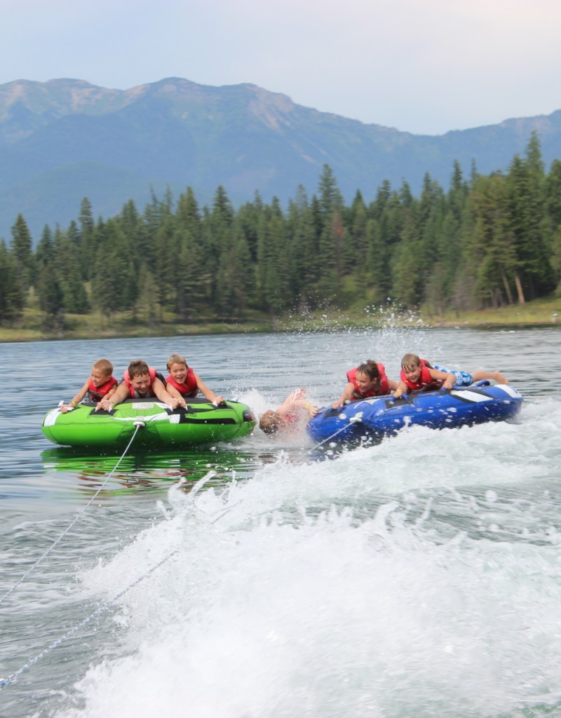 Tubing at Big Sky Bible Cap