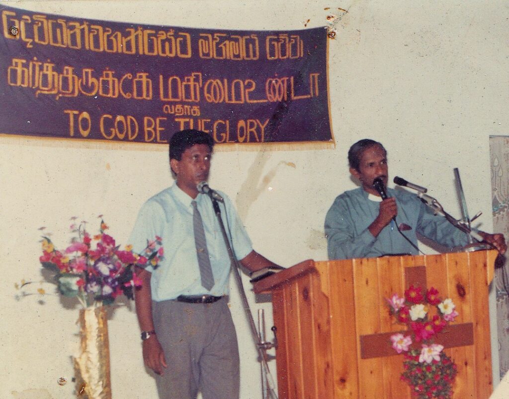 Rev. Susiri preaching