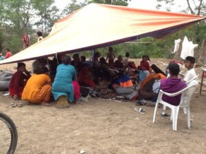 Nepal Earthquake survivors