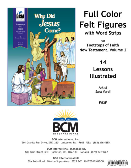 Footsteps of Faith New Testament Vol. 2 - Felt Figures