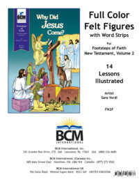 Footsteps of Faith New Testament Vol. 2 - Felt Figures