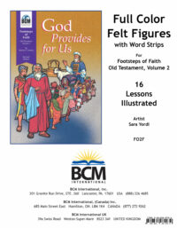 Footsteps of Faith Old Testament Vol. 2 - Felt Figures