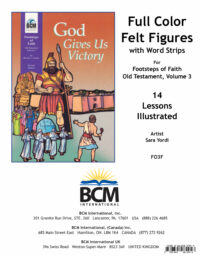 Footsteps of Faith Old Testament Vol. 3 - Felt Figures