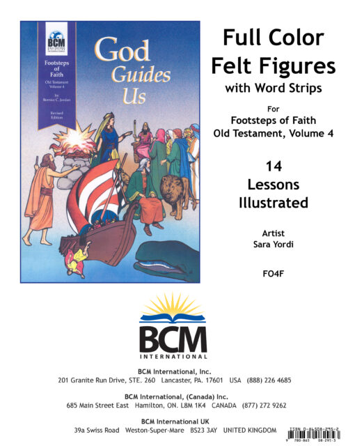 Footsteps of Faith Old Testament Vol. 4 - Felt Figures