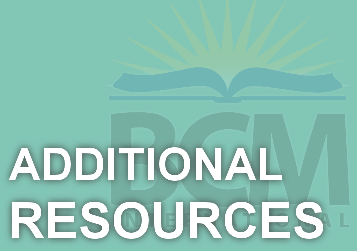Additional Resources