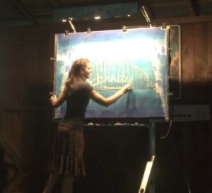 Chalk Art Demonstration