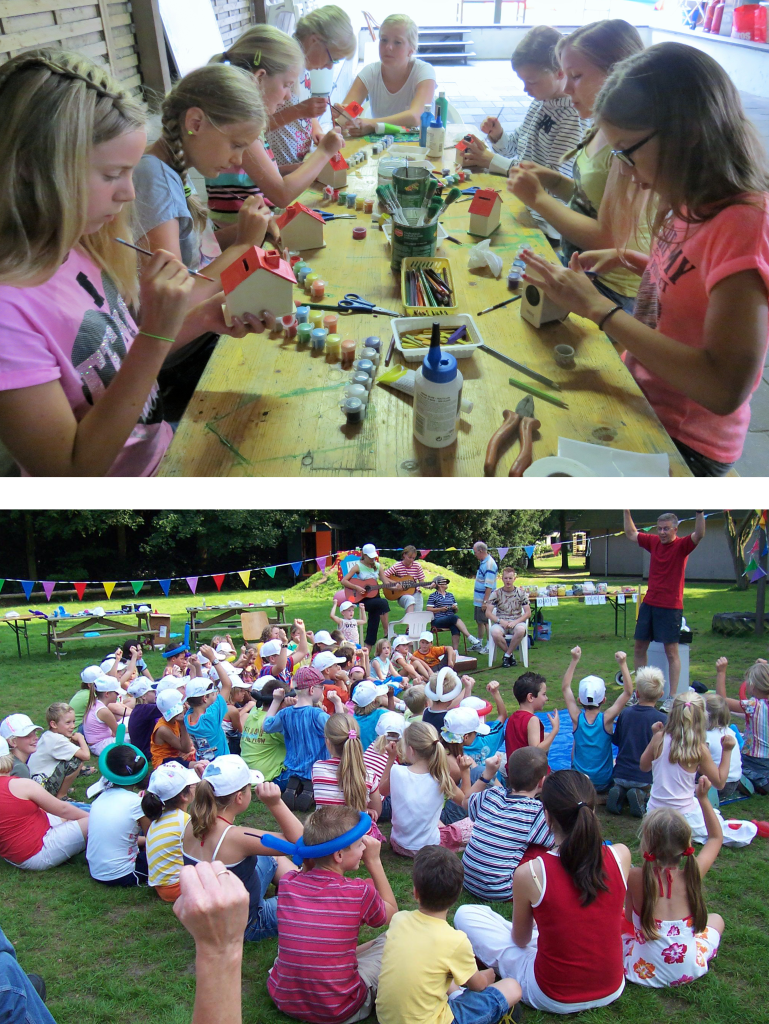 Craft Time De Herikon / Kids lawn rally