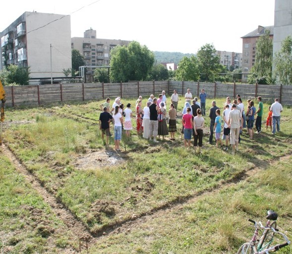 Breaking ground