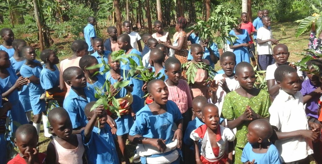Uganda children's home celebration #2