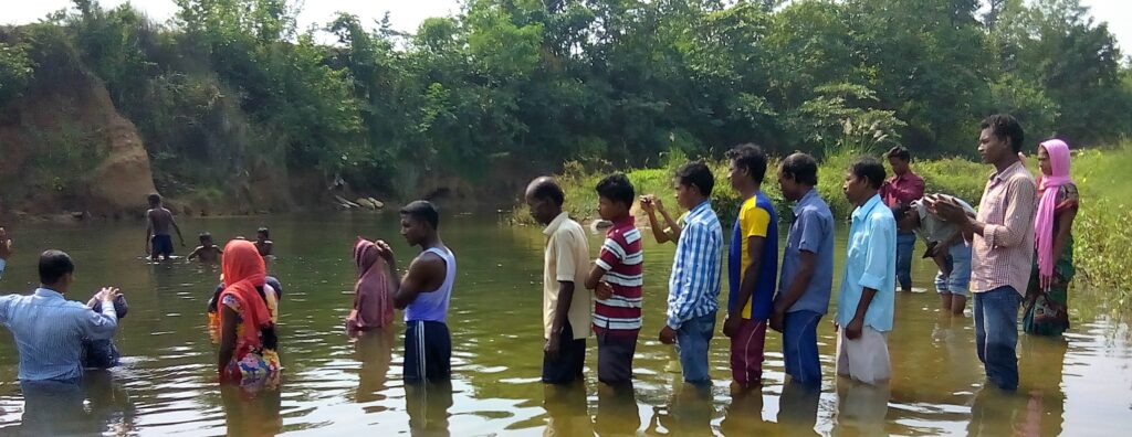 North India BCM Baptism