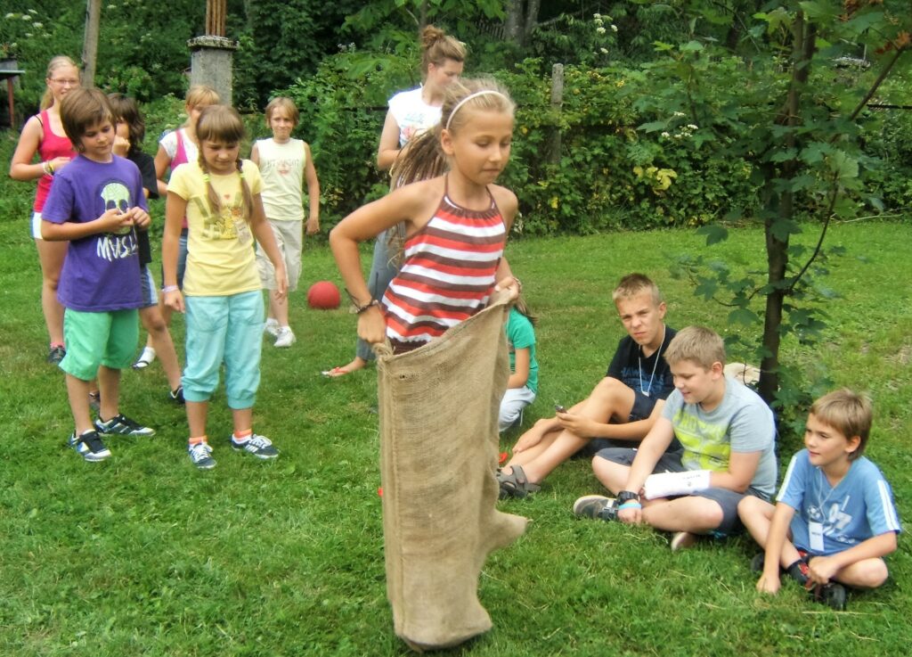 Children's camp games