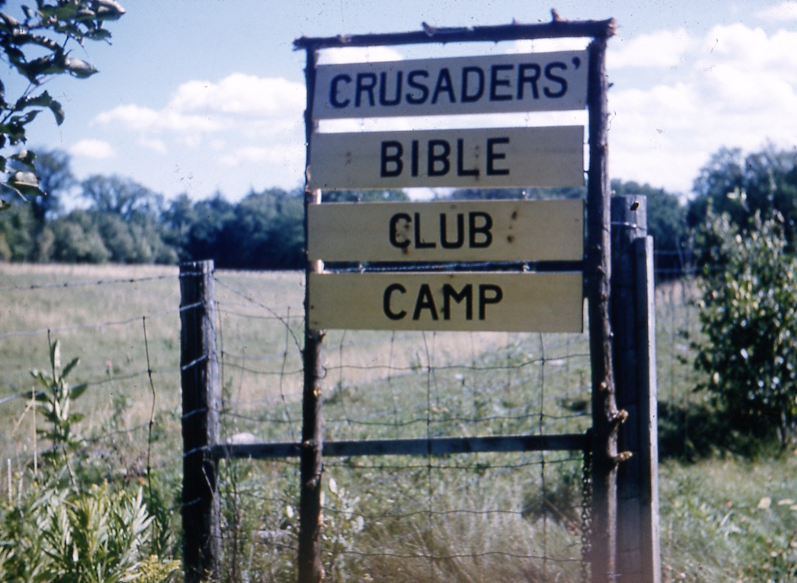 Original Mill Stream (Crusaders) sign