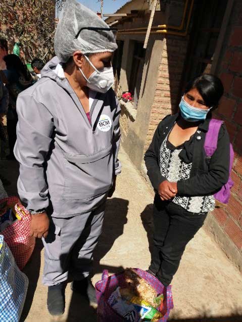Aid distribution