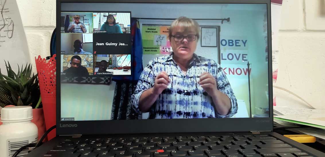 Jane King Teaching TTT Zoom Session
