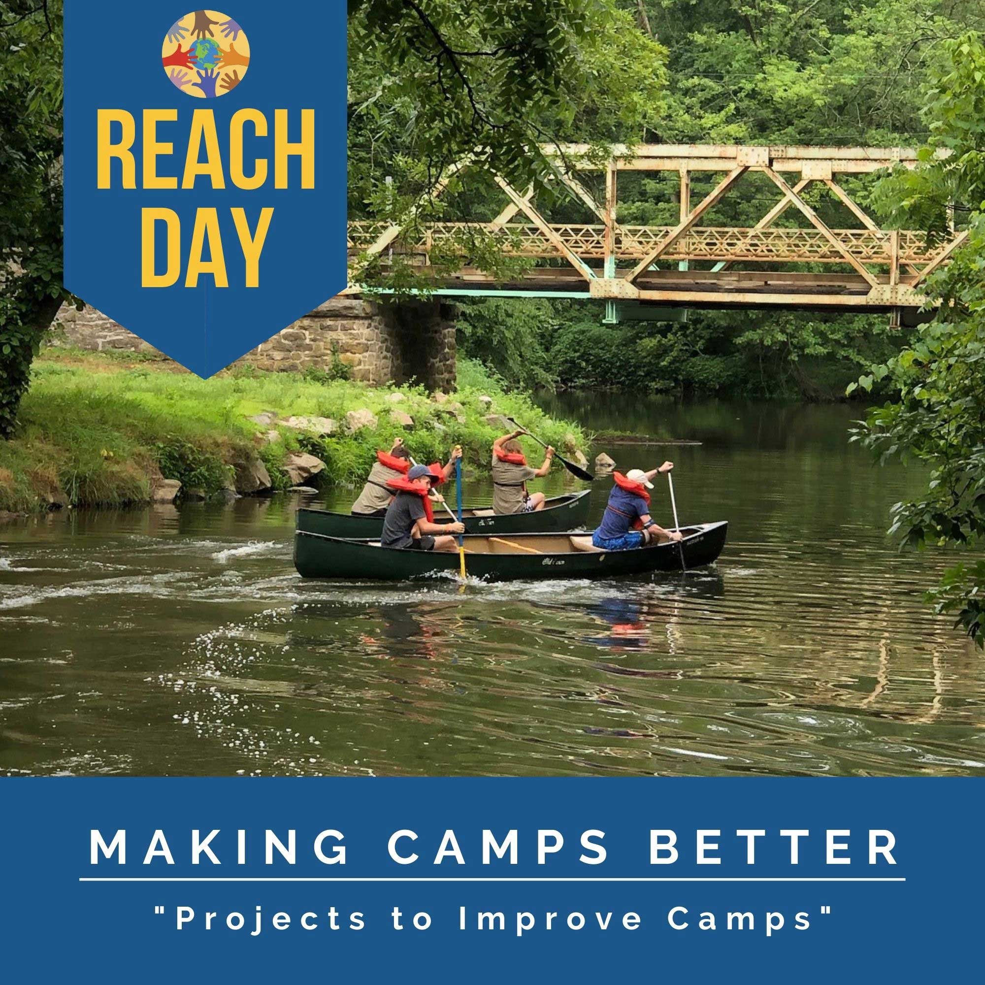 Reach Day 2021 - Making Camps better Reach Day 2021 - Making Camps better