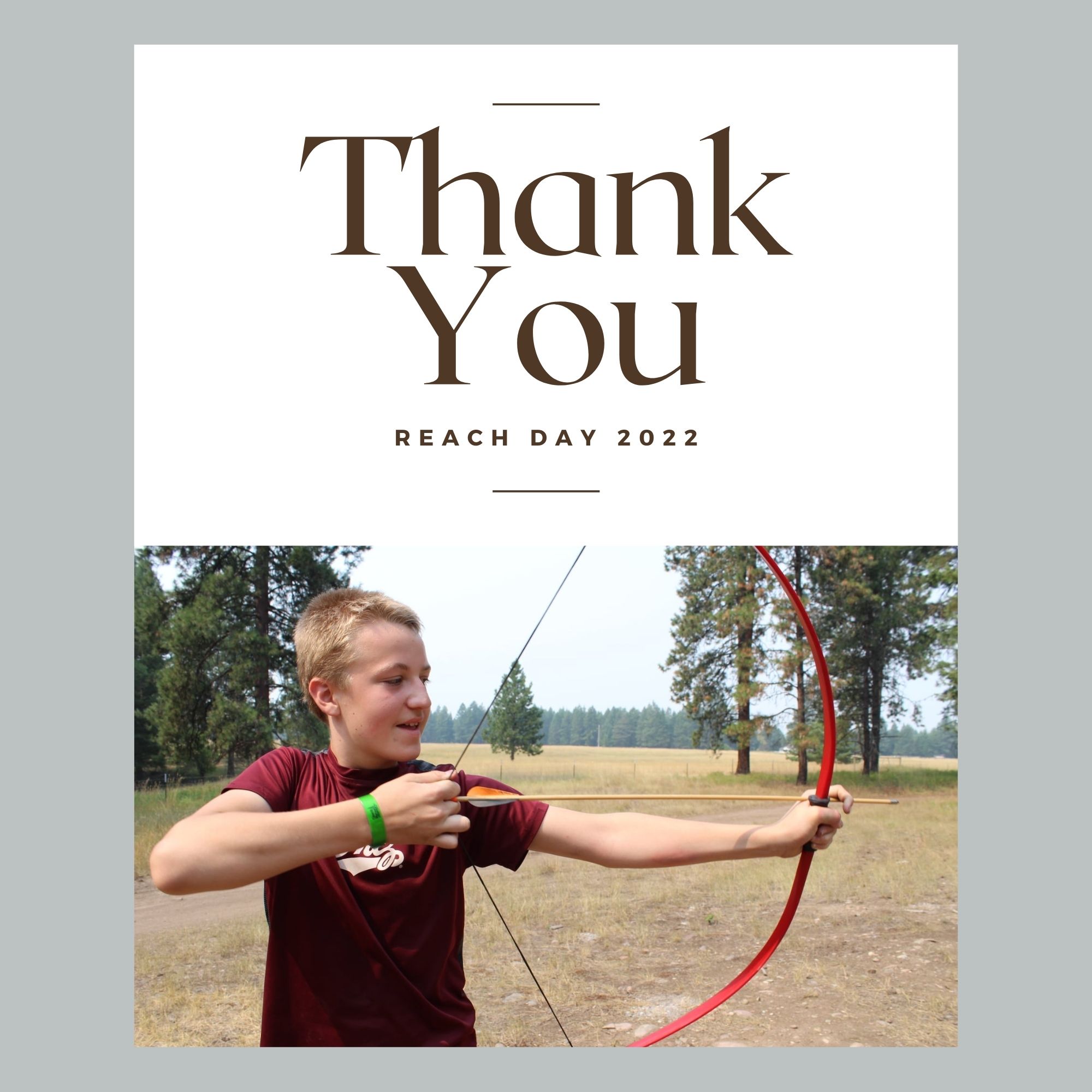 2022 Reach Day - Thank You