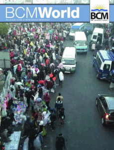 people in the street