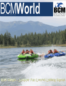 water tubing on lake